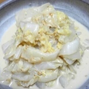 【簡単副菜】白菜の胡麻味噌マヨ和え